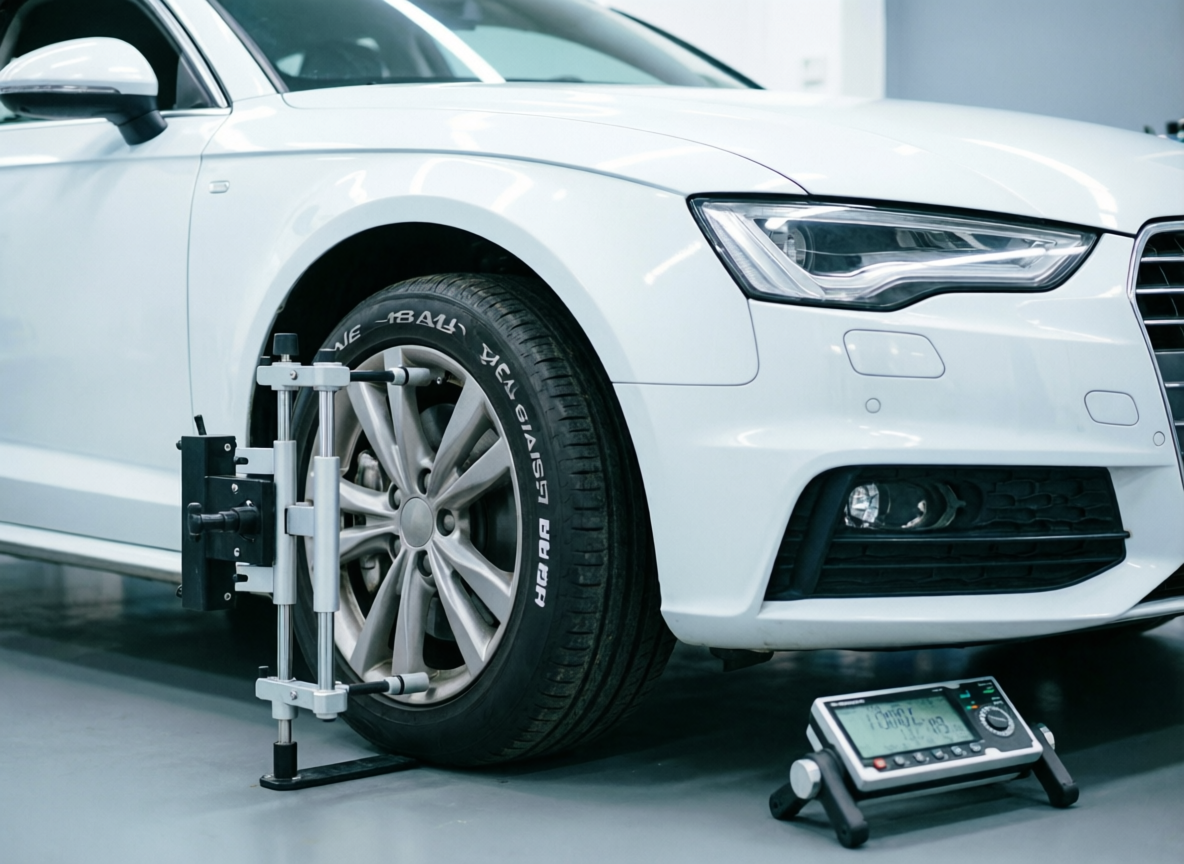 Сход-развал Audi - точная регулировка подвески и рулевого управления